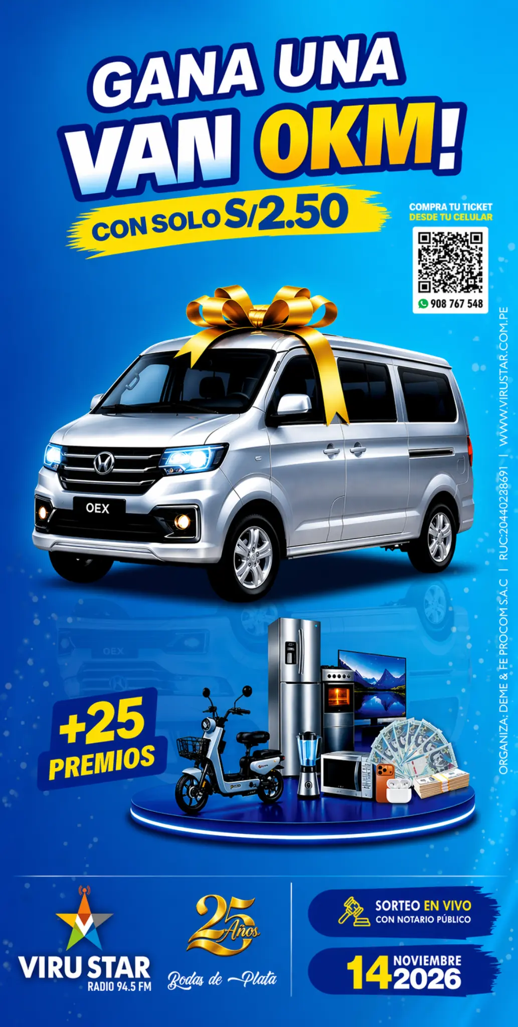 Sorteo Viru Star